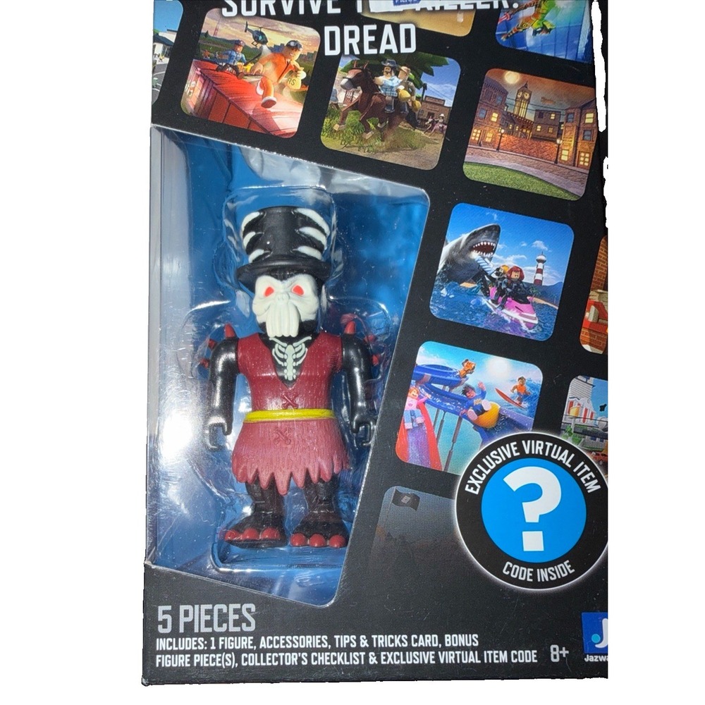 Roblox Survive the Killer Dread Figure Series 11 Jazwares Virtual Code New